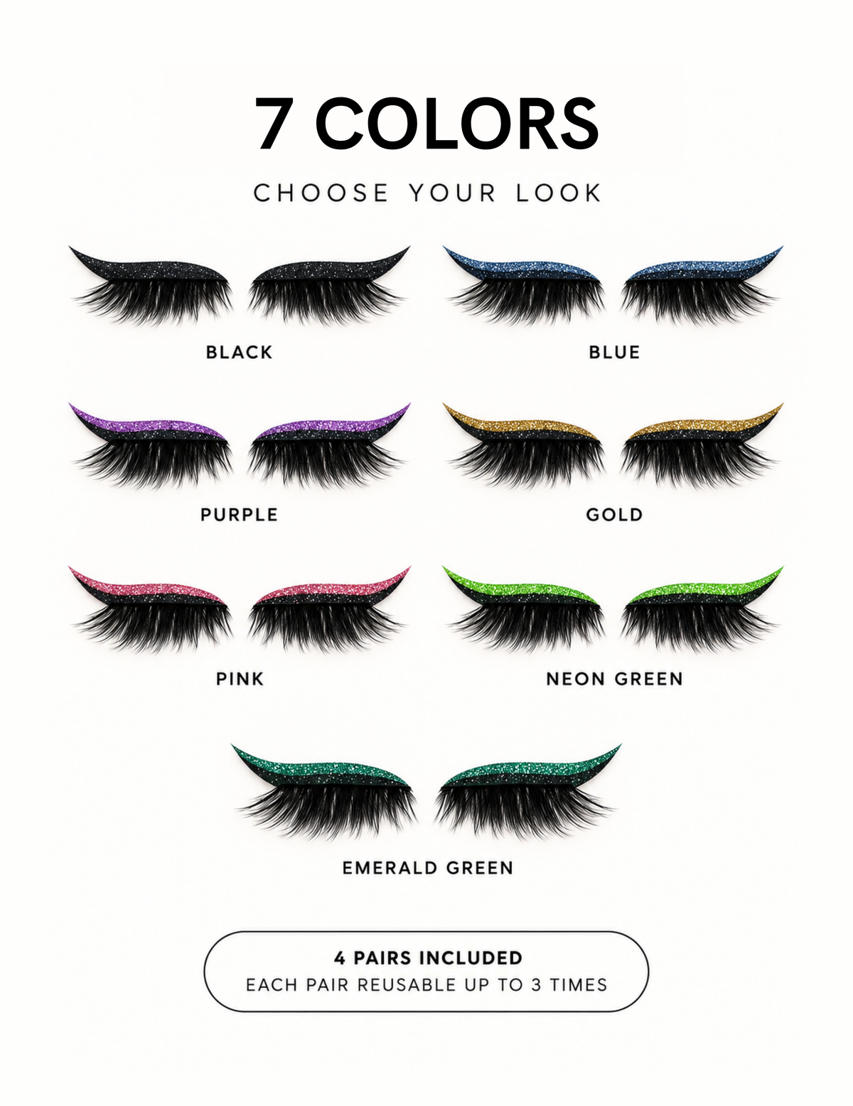 FlickLash Pre-Glued Eyeliner Lashes