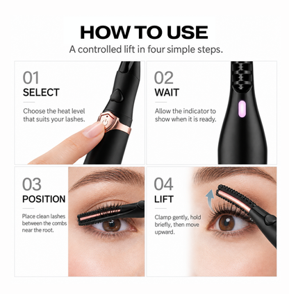 LumiLash Heated Lash Curler