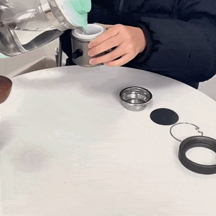 BRAVOS Professional Espresso Maker with Pneumatic AirPress System
