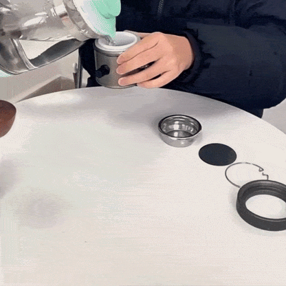 BRAVOS Professional Espresso Maker with Pneumatic AirPress System