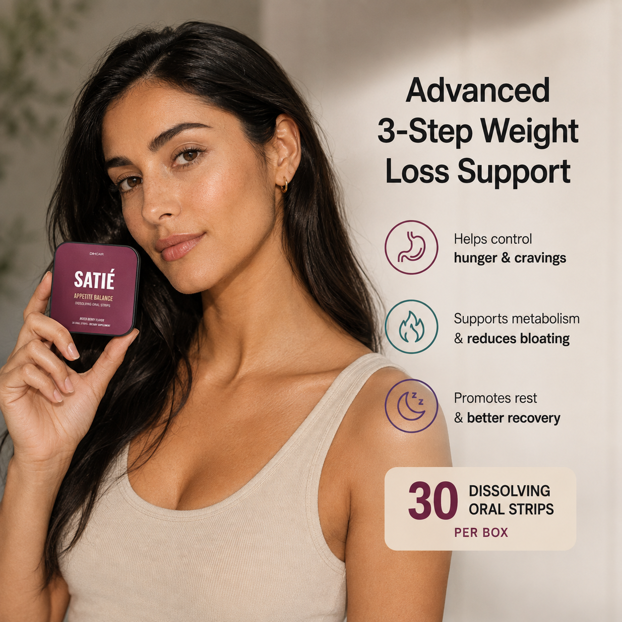 SATIÉ 3-Step Advanced Weight Loss System