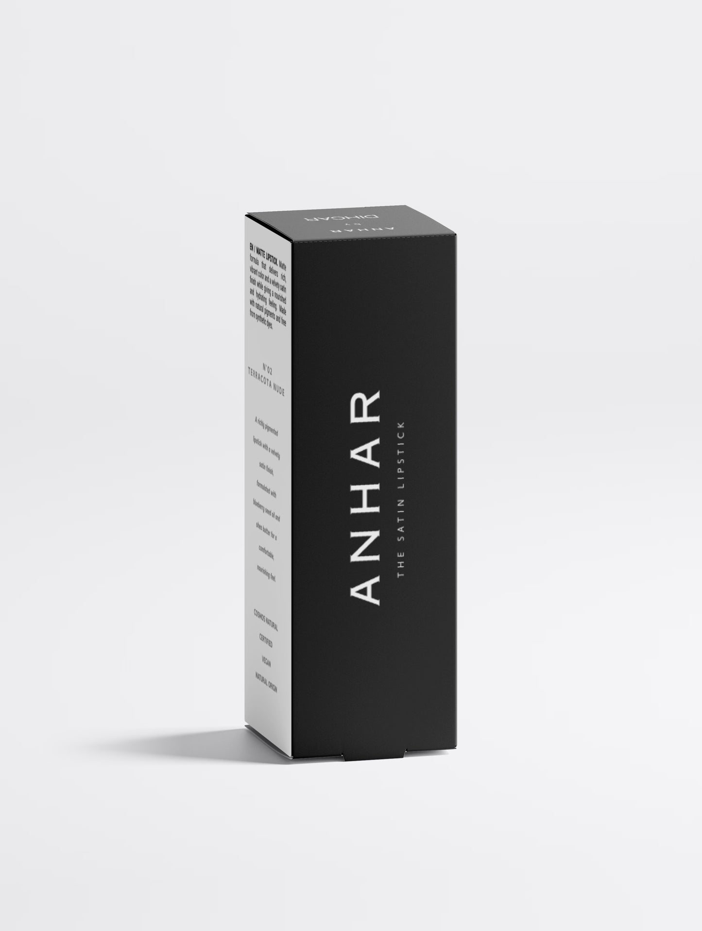 ANHAR by DIHCAR - The Satin Lipstick Nº02 Terracotta Nude