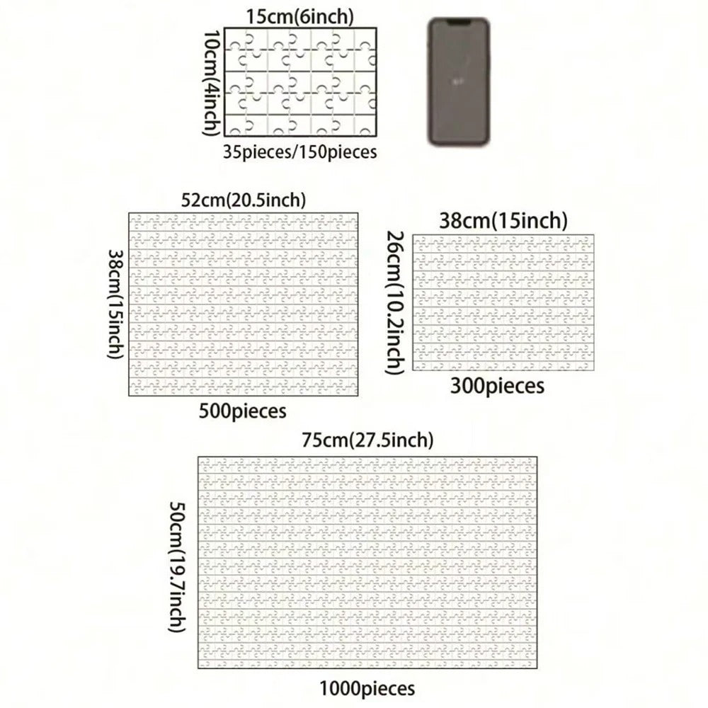 Custom Memory Photo Puzzle