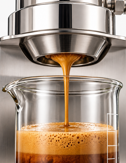 BRAVOS Professional Espresso Maker with Pneumatic AirPress System