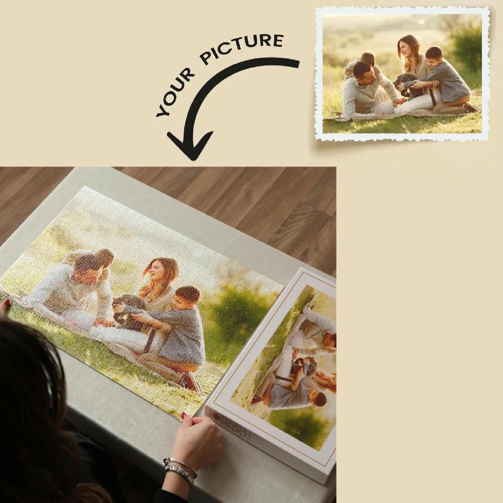 Custom Memory Photo Puzzle